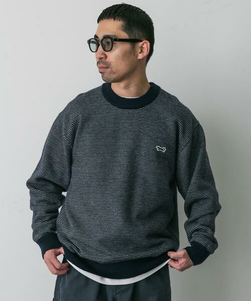 URBAN RESEARCH DOORS / アーバンリサーチ ドアーズ ニット・セーター | 『別注』PENNEYS×DOORS　THE FOX ピンボーダークルーネックニット | 詳細14