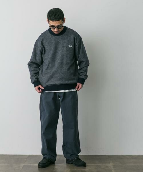 URBAN RESEARCH DOORS / アーバンリサーチ ドアーズ ニット・セーター | 『別注』PENNEYS×DOORS　THE FOX ピンボーダークルーネックニット | 詳細18