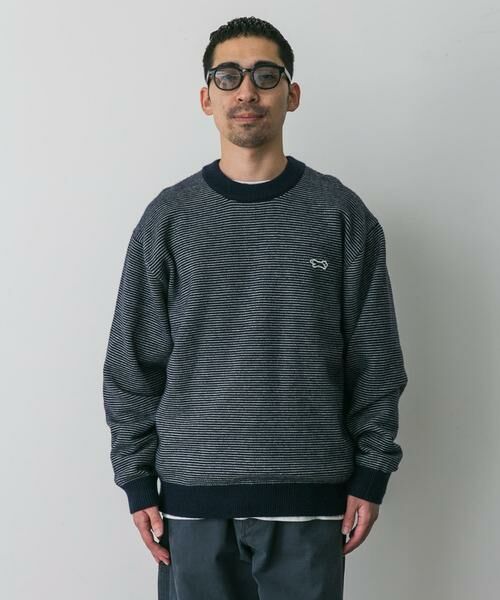 URBAN RESEARCH DOORS / アーバンリサーチ ドアーズ ニット・セーター | 『別注』PENNEYS×DOORS　THE FOX ピンボーダークルーネックニット | 詳細19