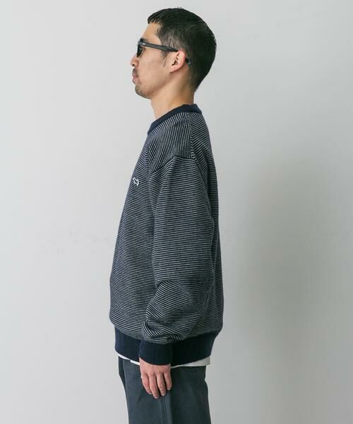 URBAN RESEARCH DOORS / アーバンリサーチ ドアーズ ニット・セーター | 『別注』PENNEYS×DOORS　THE FOX ピンボーダークルーネックニット | 詳細20