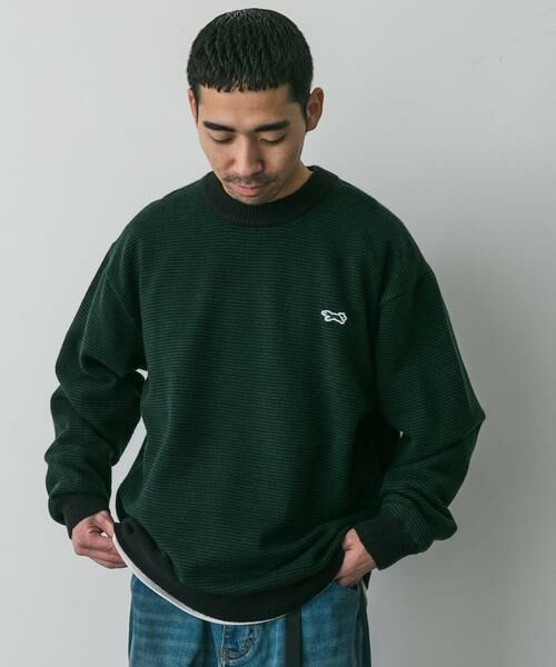 URBAN RESEARCH DOORS / アーバンリサーチ ドアーズ ニット・セーター | 『別注』PENNEYS×DOORS　THE FOX ピンボーダークルーネックニット | 詳細30