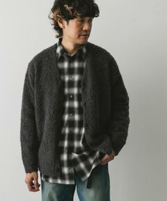 URBAN RESEARCH DOORS / アーバンリサーチ ドアーズ カーディガン・ボレロ | MIXカラー ヘアリーニットカーディガン