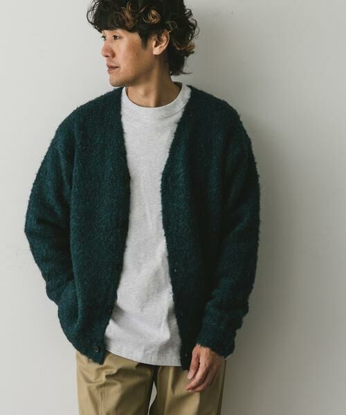URBAN RESEARCH DOORS / アーバンリサーチ ドアーズ カーディガン・ボレロ | MIXカラー ヘアリーニットカーディガン | 詳細9