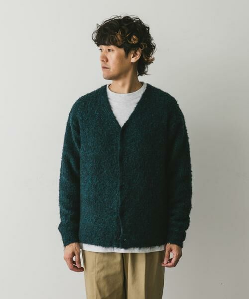 URBAN RESEARCH DOORS / アーバンリサーチ ドアーズ カーディガン・ボレロ | MIXカラー ヘアリーニットカーディガン | 詳細15