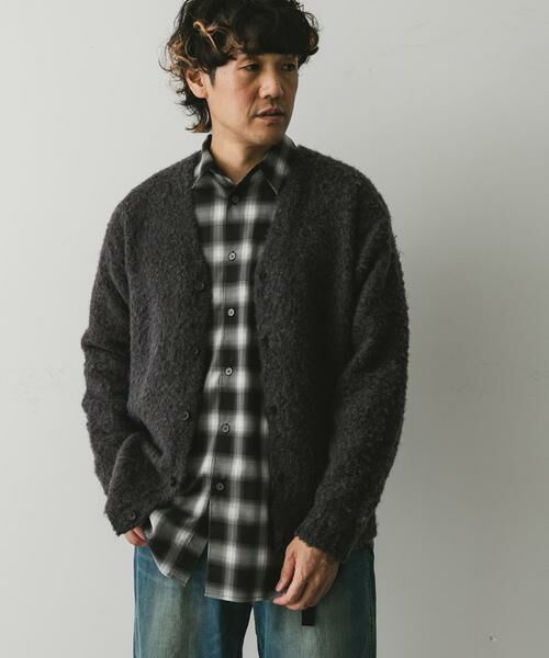 URBAN RESEARCH DOORS / アーバンリサーチ ドアーズ カーディガン・ボレロ | MIXカラー ヘアリーニットカーディガン | 詳細26