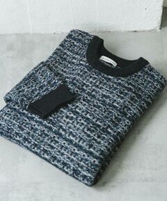 URBAN RESEARCH DOORS / アーバンリサーチ ドアーズ ニット・セーター | ツイードライク ジャガードニット