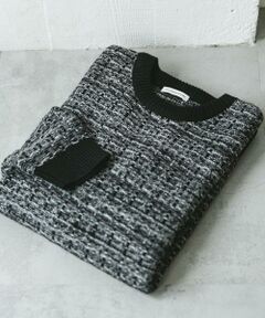 URBAN RESEARCH DOORS / アーバンリサーチ ドアーズ ニット・セーター | ツイードライク ジャガードニット