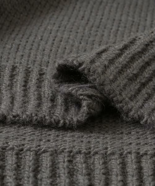 URBAN RESEARCH DOORS / アーバンリサーチ ドアーズ ニット・セーター | 求心柄モックネックニット | 詳細15