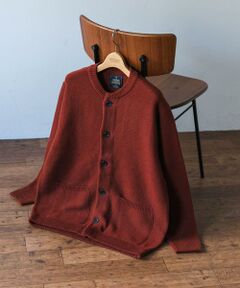 URBAN RESEARCH DOORS / アーバンリサーチ ドアーズ カーディガン・ボレロ | 『XLサイズ/WEB限定』ハミルトンウールガーターカーディガン