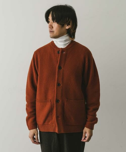 URBAN RESEARCH DOORS / アーバンリサーチ ドアーズ カーディガン・ボレロ | 『XLサイズ/WEB限定』ハミルトンウールガーターカーディガン | 詳細10