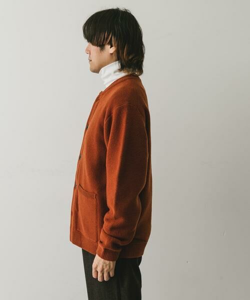 URBAN RESEARCH DOORS / アーバンリサーチ ドアーズ カーディガン・ボレロ | 『XLサイズ/WEB限定』ハミルトンウールガーターカーディガン | 詳細11