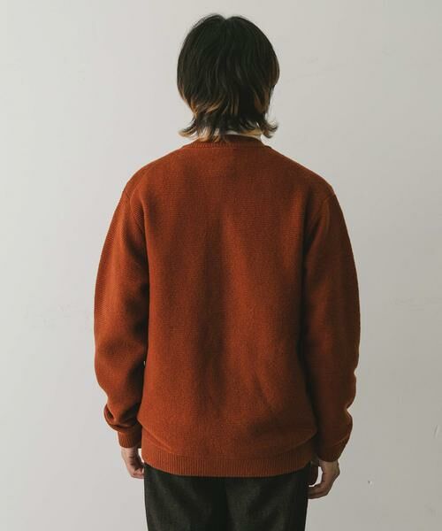 URBAN RESEARCH DOORS / アーバンリサーチ ドアーズ カーディガン・ボレロ | 『XLサイズ/WEB限定』ハミルトンウールガーターカーディガン | 詳細12