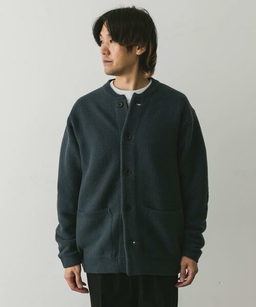 URBAN RESEARCH DOORS / アーバンリサーチ ドアーズ カーディガン・ボレロ | 『XLサイズ/WEB限定』ハミルトンウールガーターカーディガン | 詳細24