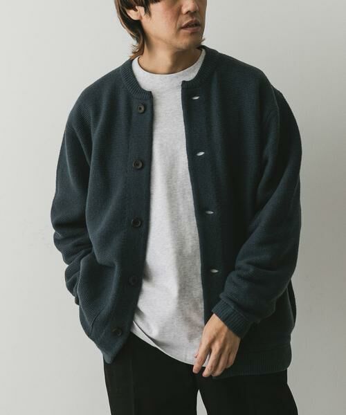 URBAN RESEARCH DOORS / アーバンリサーチ ドアーズ カーディガン・ボレロ | 『XLサイズ/WEB限定』ハミルトンウールガーターカーディガン | 詳細19