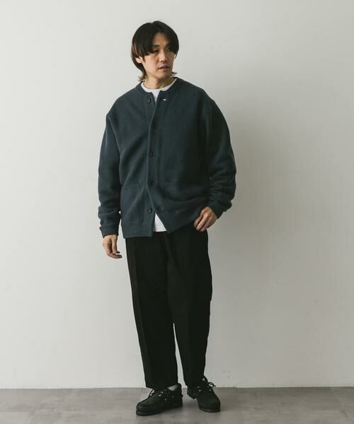 URBAN RESEARCH DOORS / アーバンリサーチ ドアーズ カーディガン・ボレロ | 『XLサイズ/WEB限定』ハミルトンウールガーターカーディガン | 詳細21