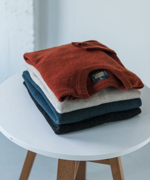 URBAN RESEARCH DOORS / アーバンリサーチ ドアーズ ニット・セーター | 『XLサイズ/WEB限定』ハミルトンウールクルーネックニット | 詳細16