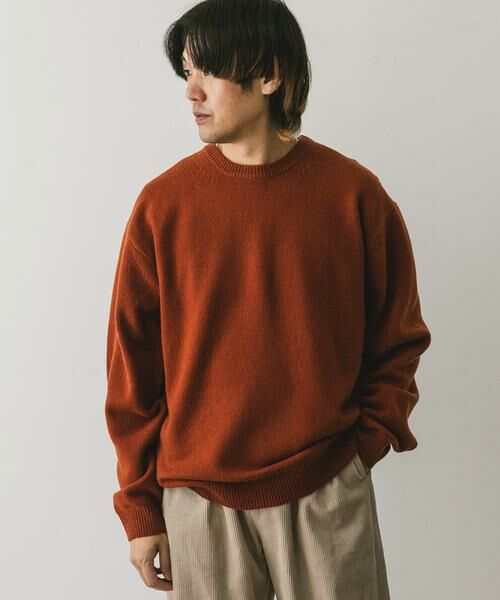 URBAN RESEARCH DOORS / アーバンリサーチ ドアーズ ニット・セーター | 『XLサイズ/WEB限定』ハミルトンウールクルーネックニット | 詳細7