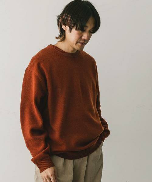 URBAN RESEARCH DOORS / アーバンリサーチ ドアーズ ニット・セーター | 『XLサイズ/WEB限定』ハミルトンウールクルーネックニット | 詳細9