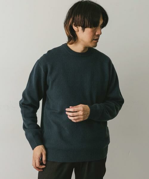 URBAN RESEARCH DOORS / アーバンリサーチ ドアーズ ニット・セーター | 『XLサイズ/WEB限定』ハミルトンウールクルーネックニット | 詳細25