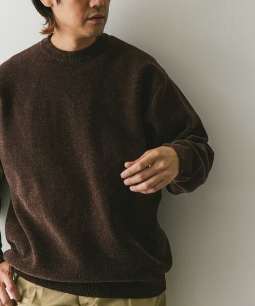URBAN RESEARCH DOORS / アーバンリサーチ ドアーズ ニット・セーター | モールダブルフェイスプルオーバー | 詳細3