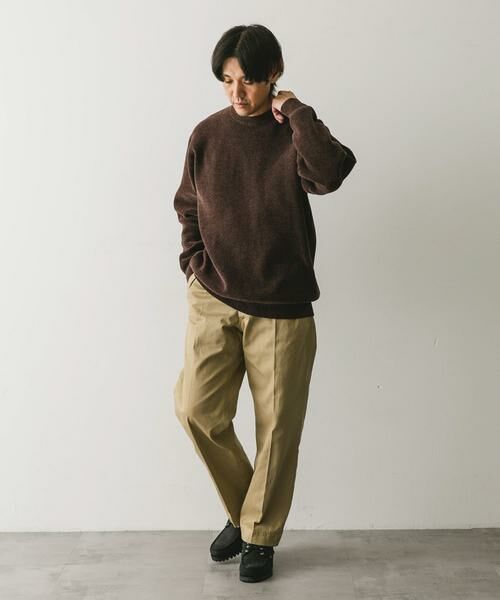 URBAN RESEARCH DOORS / アーバンリサーチ ドアーズ ニット・セーター | モールダブルフェイスプルオーバー | 詳細4