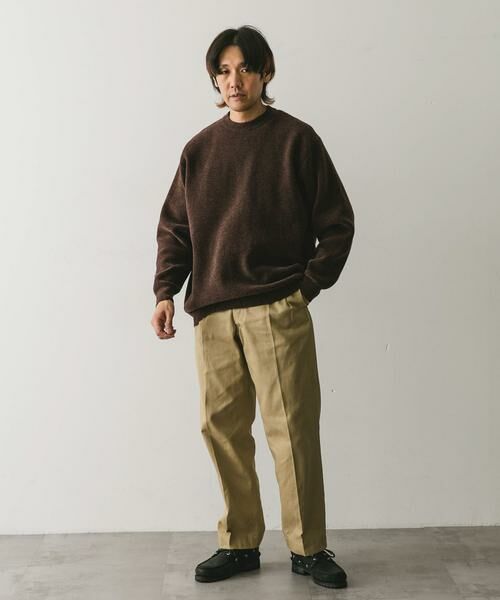 URBAN RESEARCH DOORS / アーバンリサーチ ドアーズ ニット・セーター | モールダブルフェイスプルオーバー | 詳細5