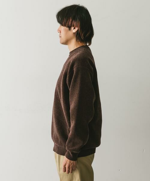 URBAN RESEARCH DOORS / アーバンリサーチ ドアーズ ニット・セーター | モールダブルフェイスプルオーバー | 詳細7