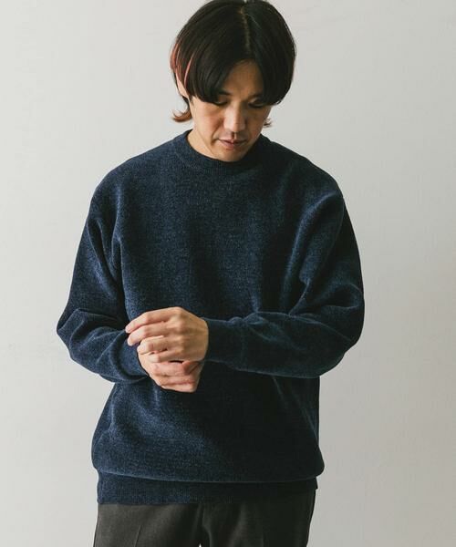 URBAN RESEARCH DOORS / アーバンリサーチ ドアーズ ニット・セーター | モールダブルフェイスプルオーバー | 詳細12