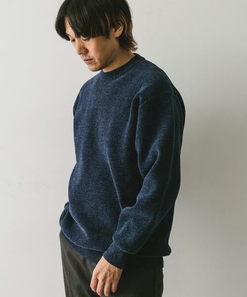 URBAN RESEARCH DOORS / アーバンリサーチ ドアーズ ニット・セーター | モールダブルフェイスプルオーバー | 詳細13