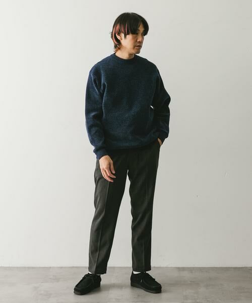 URBAN RESEARCH DOORS / アーバンリサーチ ドアーズ ニット・セーター | モールダブルフェイスプルオーバー | 詳細15