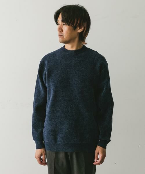URBAN RESEARCH DOORS / アーバンリサーチ ドアーズ ニット・セーター | モールダブルフェイスプルオーバー | 詳細17