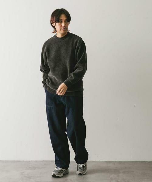 URBAN RESEARCH DOORS / アーバンリサーチ ドアーズ ニット・セーター | モールダブルフェイスプルオーバー | 詳細30