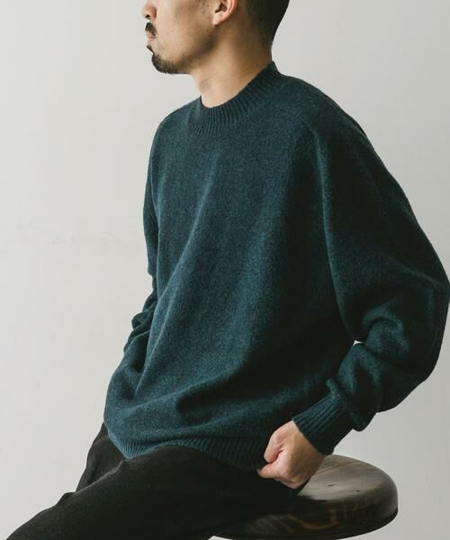 URBAN RESEARCH DOORS / アーバンリサーチ ドアーズ ニット・セーター | ウール混もちもちハイネックニット | 詳細2