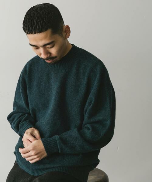 URBAN RESEARCH DOORS / アーバンリサーチ ドアーズ ニット・セーター | ウール混もちもちハイネックニット | 詳細3