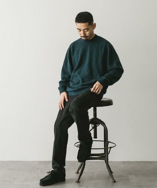 URBAN RESEARCH DOORS / アーバンリサーチ ドアーズ ニット・セーター | ウール混もちもちハイネックニット | 詳細8