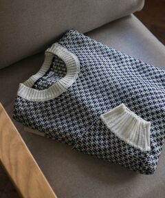 URBAN RESEARCH DOORS / アーバンリサーチ ドアーズ ニット・セーター | 変形バーズアイニットプルオーバー