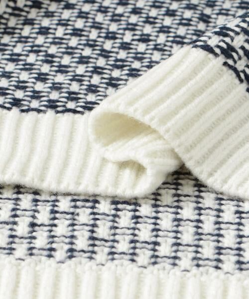 URBAN RESEARCH DOORS / アーバンリサーチ ドアーズ ニット・セーター | 変形バーズアイニットプルオーバー | 詳細10