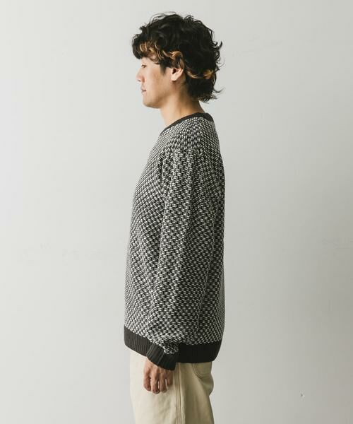 URBAN RESEARCH DOORS / アーバンリサーチ ドアーズ ニット・セーター | 変形バーズアイニットプルオーバー | 詳細29