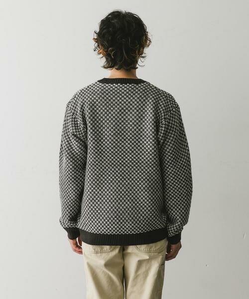 URBAN RESEARCH DOORS / アーバンリサーチ ドアーズ ニット・セーター | 変形バーズアイニットプルオーバー | 詳細30