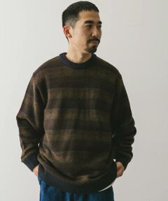 URBAN RESEARCH DOORS / アーバンリサーチ ドアーズ ニット・セーター | ボーダージャガードニット