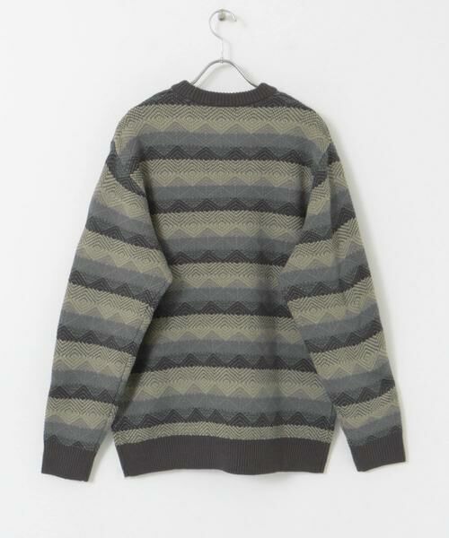 URBAN RESEARCH DOORS / アーバンリサーチ ドアーズ ニット・セーター | ボーダージャガードニット | 詳細27
