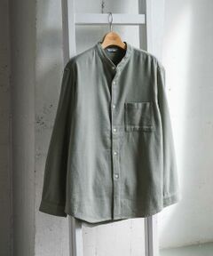 URBAN RESEARCH DOORS / アーバンリサーチ ドアーズ シャツ・ブラウス | 『XLサイズ/WEB限定』ヘビーネルバンドカラーシャツ