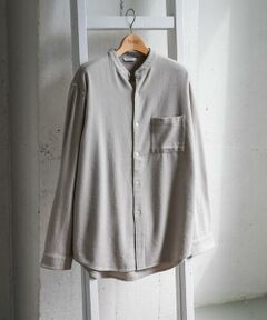 URBAN RESEARCH DOORS / アーバンリサーチ ドアーズ シャツ・ブラウス | 『XLサイズ/WEB限定』ヘビーネルバンドカラーシャツ