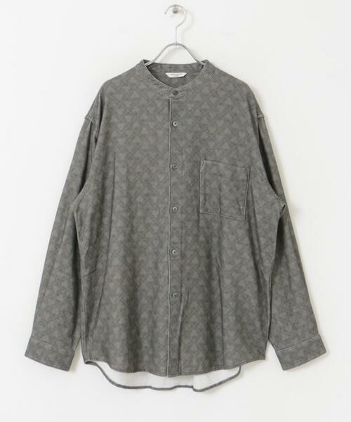 URBAN RESEARCH DOORS / アーバンリサーチ ドアーズ シャツ・ブラウス | 『XLサイズ/WEB限定』ヘビーネルバンドカラーシャツ | 詳細25