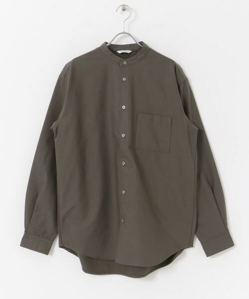 URBAN RESEARCH DOORS / アーバンリサーチ ドアーズ シャツ・ブラウス | 裏起毛オックスバンドカラーシャツ | 詳細9