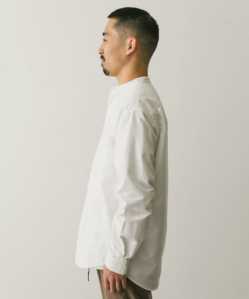 URBAN RESEARCH DOORS / アーバンリサーチ ドアーズ シャツ・ブラウス | 裏起毛オックスバンドカラーシャツ | 詳細20