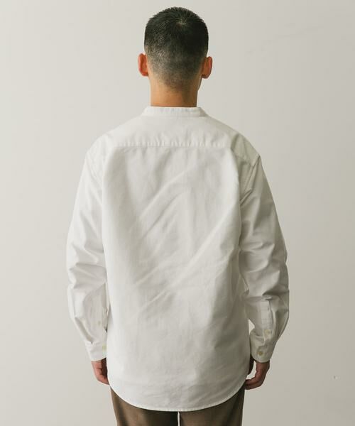 URBAN RESEARCH DOORS / アーバンリサーチ ドアーズ シャツ・ブラウス | 裏起毛オックスバンドカラーシャツ | 詳細21