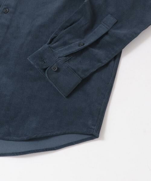 URBAN RESEARCH DOORS / アーバンリサーチ ドアーズ シャツ・ブラウス | 『UR TECH』コーデュロイバンドカラーシャツ | 詳細23