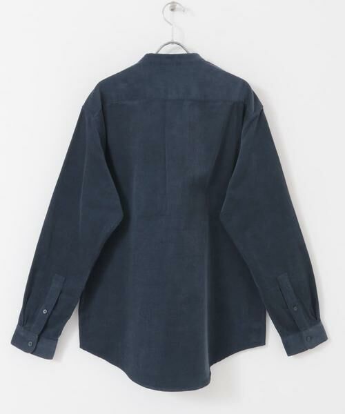 URBAN RESEARCH DOORS / アーバンリサーチ ドアーズ シャツ・ブラウス | 『UR TECH』コーデュロイバンドカラーシャツ | 詳細24