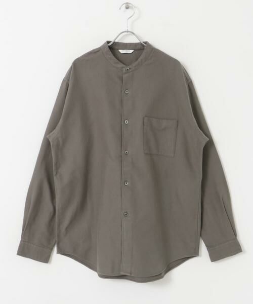 URBAN RESEARCH DOORS / アーバンリサーチ ドアーズ シャツ・ブラウス | 両面起毛ネルバンドカラーシャツ | 詳細19